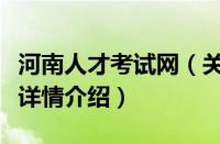 河南人才考试网（关于河南人才考试网的基本详情介绍）