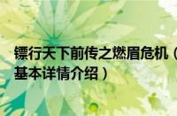 镖行天下前传之燃眉危机（关于镖行天下前传之燃眉危机的基本详情介绍）