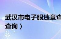 武汉市电子眼违章查询官网（济宁电子眼违章查询）