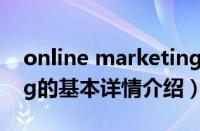 online marketing（关于online marketing的基本详情介绍）