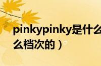 pinkypinky是什么品牌（pinkypinky是什么档次的）