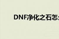 DNF净化之石怎么获得（有什么用）