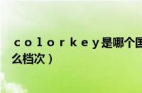 ｃｏｌｏｒｋｅｙ是哪个国家的品牌（ｃｏｌｏｒｋｅｙ什么档次）