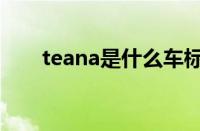 teana是什么车标（teana是什么车）