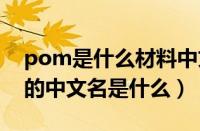 pom是什么材料中文名（SKYWORTH品牌的中文名是什么）