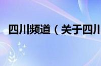 四川频道（关于四川频道的基本详情介绍）