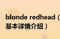 blonde redhead（关于blonde redhead的基本详情介绍）