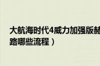 大航海时代4威力加强版赫德拉姆详细攻略（拉斐尔卡斯特路哪些流程）