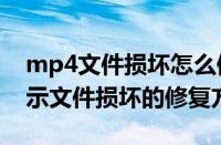 mp4文件损坏怎么修复（win7系统下dnf提示文件损坏的修复方法）