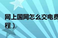 网上国网怎么交电费（网上国网交电费步骤教程）