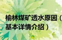 榆林煤矿透水原因（关于榆林煤矿透水原因的基本详情介绍）