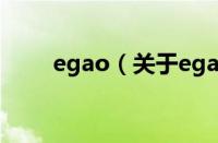 egao（关于egao的基本详情介绍）