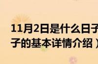 11月2日是什么日子（关于11月2日是什么日子的基本详情介绍）