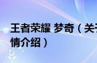 王者荣耀 梦奇（关于王者荣耀 梦奇的基本详情介绍）