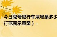 今日限号限行车尾号是多少（2022廊坊限号查询表廊坊市限行范围示意图）