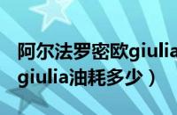 阿尔法罗密欧giulia动力充沛（阿尔法罗密欧giulia油耗多少）