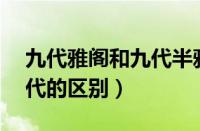 九代雅阁和九代半雅阁区别（雅阁9代半和9代的区别）