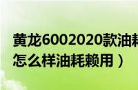 黄龙6002020款油耗（黄龙600油耗黄龙600怎么样油耗赖用）