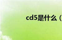 cd5是什么（cd5是什么车）