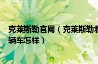 克莱斯勒官网（克莱斯勒君王克莱斯勒的Concorde君王这辆车怎样）