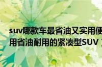 suv哪款车最省油又实用便宜（十大最省油的SUV排行榜家用省油耐用的紧凑型SUV）