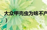 大众甲壳虫为啥不产了（大众甲壳虫停产了吗）