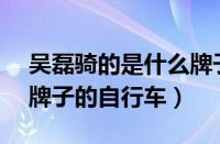 吴磊骑的是什么牌子的自行车（laux是什么牌子的自行车）