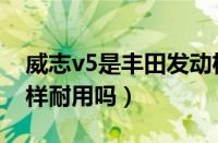 威志v5是丰田发动机吗（威志v2发动机怎么样耐用吗）