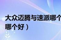 大众迈腾与速派哪个好一点（大众迈腾与速派哪个好）