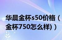 华晨金杯s50价格（华晨金杯S30多少钱(华晨金杯750怎么样)）