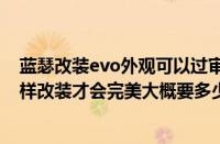 蓝瑟改装evo外观可以过审吗（蓝瑟翼神改装蓝瑟翼神该怎样改装才会完美大概要多少钱）