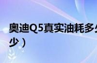 奥迪Q5真实油耗多少（奥迪Q5每公里油耗多少）