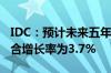 IDC：预计未来五年中国IT统一运维市场的复合增长率为3.7%