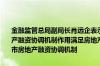 金融监管总局副局长肖远企表示近期将发布《关于进一步发挥城市房地产融资协调机制作用满足房地产项目合理融资需求的通知》建立健全城市房地产融资协调机制