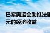 巴黎奥运会助推法国经济 预计将带来百亿欧元的经济收益