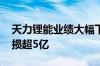 天力锂能业绩大幅下滑遭问询 上市次年已亏损超5亿