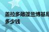 盖拉多敞篷兰博基尼盖拉多LP5604敞篷跑车多少钱