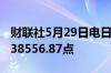 财联社5月29日电日经225指数收盘跌0.77报38556.87点