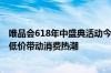 唯品会618年中盛典活动今晚8点开幕：大牌爆款1折起品质低价带动消费热潮