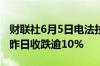 财联社6月5日电法拉第未来美股盘前跌超7%昨日收跌逾10%