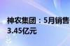 神农集团：5月销售生猪18.76万头 销售收入3.45亿元