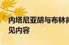 内塔尼亚胡与布林肯举行会见 以方未透露会见内容