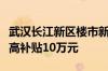 武汉长江新区楼市新政：年底前购新房人才最高补贴10万元