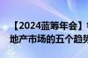 【2024蓝筹年会】睿观研究院郝炬：未来房地产市场的五个趋势