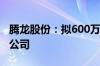 腾龙股份：拟600万欧元在摩洛哥设立全资孙公司