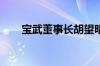 宝武董事长胡望明到访巴西淡水河谷