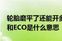 轮胎磨平了还能开多久？车载冰箱显示MAX和ECO是什么意思