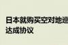 日本就购买空对地巡航导弹及相关设备与美国达成协议