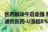 医药板块午后走强 科创100指数ETF涨超2% 迪哲医药-U涨超8%