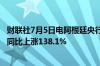 财联社7月5日电阿根廷央行调查显示2024年底阿根廷CPI料同比上涨138.1%